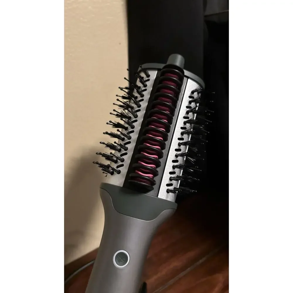 SLF Red Light Therapy 5-in-1 Ionic Dry Hair Brush & Heat Comb OPEN BOX TESTED
